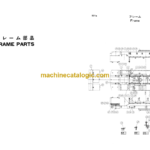 Hitachi KH700-2 Hydraulic Crawler Crane Parts Catalog