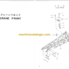 Hitachi KH180-3 Crawler Crane With HD Winches Parts Catalog