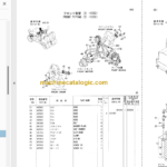 Hitachi CC135 CC135C Vibratory Roller Parts Catalog
