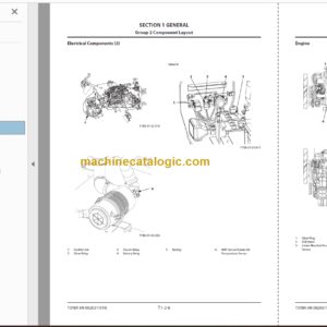 Hitachi ZC35C-5 ZC35T-5 ZC50C-5 ZC50T-5 Technical and Workshop Manual