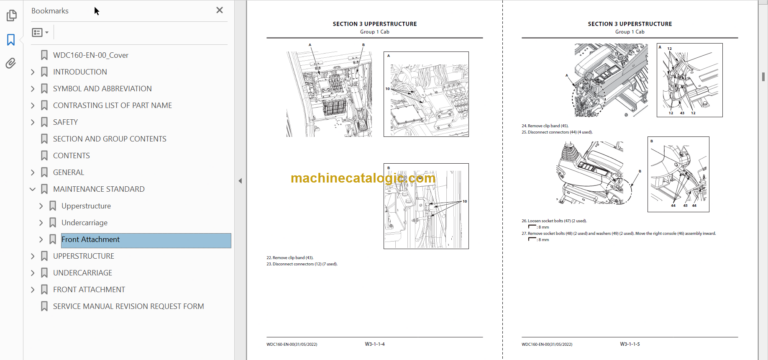 Hitachi ZX250LC-6 Technical and Workshop Manual