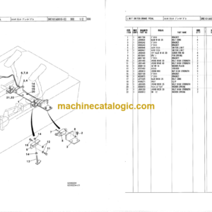 Hitachi Sumitomo SCX700GLS Crawler Crane Parts Catalog