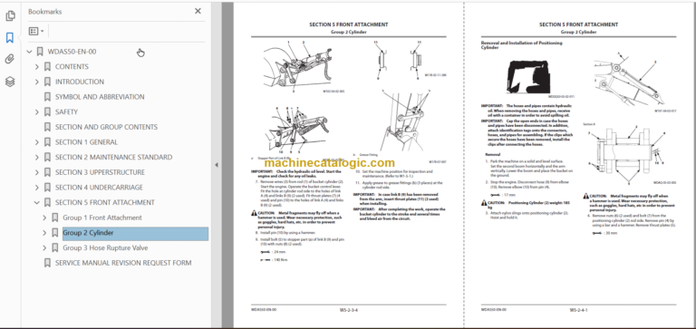 Hitachi ZX135US-6 Technical and Workshop Manual