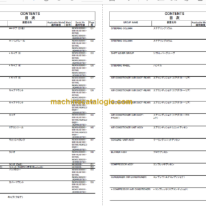 Hitachi ZW250-6 Wheel Loader Parts Catalog