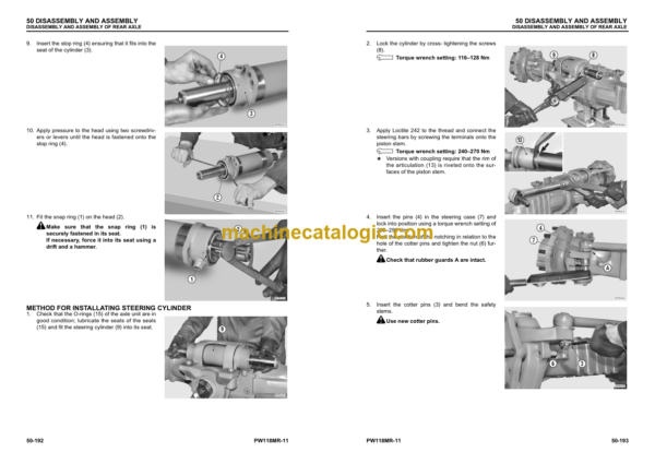 Komatsu PW118MR-11 Shop Manual