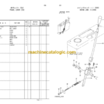Hitachi Sumitomo SCX700 Crawler Crane Parts Catalog