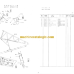 Hitachi KH1000LF Floating Crane Parts Catalog Serial No.0120