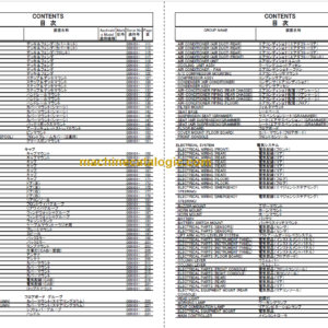 Hitachi ZW550-5B Wheel Loader Parts Catalog