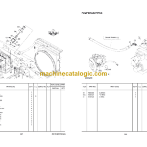 Hitachi ZAXIS 470H GI-SERIES Hydraulic Excavator Parts Catalog