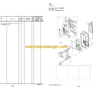 Hitachi ZW250-6 Wheel Loader (PNEMA0-1-1) Parts Catalog