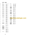 Hitachi ZV40PF 50PF 60PF 60PS 80P 80PI Vibratory Plate Parts Catalog