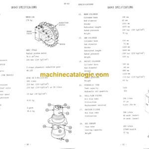 Hitachi UH043 Service Manual