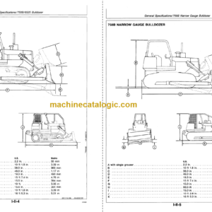 John Deere 750B 850B Crawler Dozer Operation and Test Technical Manual