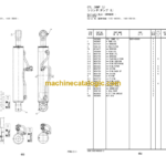 Hitachi RD135R RD140R Rotating Rubber Crawler Carrier (PTRB-E1-1) Parts Catalog