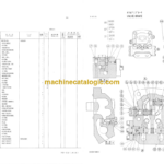 Hitachi KH125-3 Equipment Components Parts Catalog Serial No.0601～0727