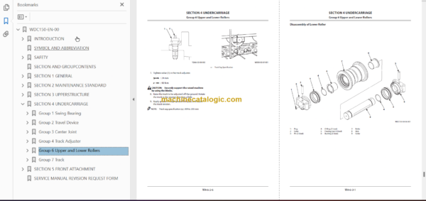 Hitachi ZX250LC-6 ZX250LCN-6 Technical and Workshop Manual