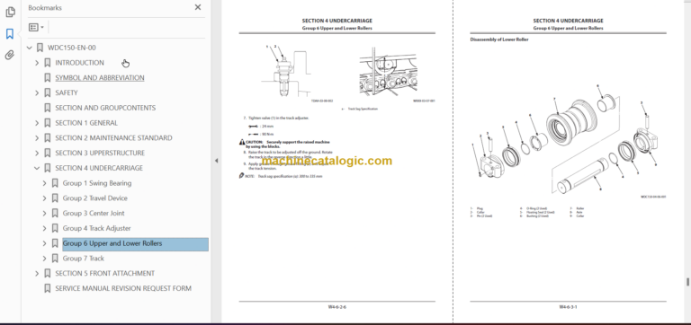 Hitachi ZX250LC-6 ZX250LCN-6 Technical and Workshop Manual