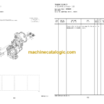 Hitachi ZW310-5A Wheel Loader Equipment Components Parts Catalog