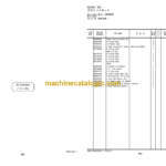 Hitachi ZW370 Wheel Loader Engine Parts Catalog