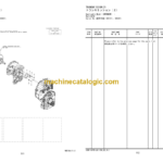 Hitachi ZW310-5A Wheel Loader Equipment Components Parts Catalog