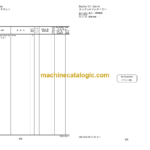 Hitachi ZW370 Wheel Loader Engine Parts Catalog
