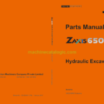 Hitachi ZAXIS ZX650H Hydraulic Excavator Parts Catalog