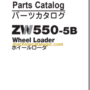 Hitachi ZW550-5B Wheel Loader (PNHFA0-1-2) Parts Catalog