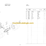Hitachi CC150C CC150CW Vibratory Roller Parts Catalog