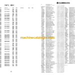 Hitachi ZW330-5B Wheel Loader Equipment Components Parts Catalog