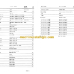 Hitachi Sumitomo SCX300-C Crawler Crane Parts Catalog
