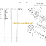 Hitachi KH150-3 Dragline Front Clamshell Front 22mm Winch (For Dragline) Parts Catalog