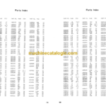 Hitachi KH150-2 Hydraulic Crawler Crane Parts Catalog