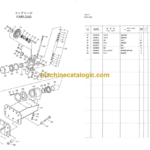 Hitachi KH150-3 Dragline Front Clamshell Front 22mm Winch (For Dragline) Parts Catalog