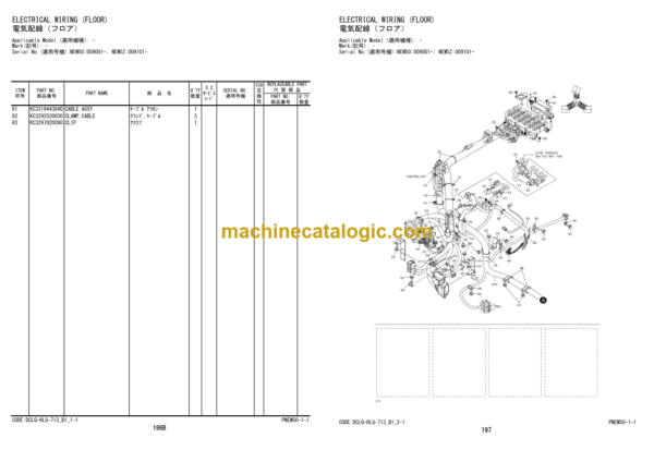 Hitachi ZW250-6 Wheel Loader (PNEM50-1-1) Parts Catalog