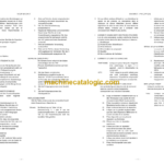 Hitachi ZC35C-5 35T-5 ZC50C-5 50T-5 Vibratory Roller Engine Parts Catalog (PTCJA0-EG1-2)