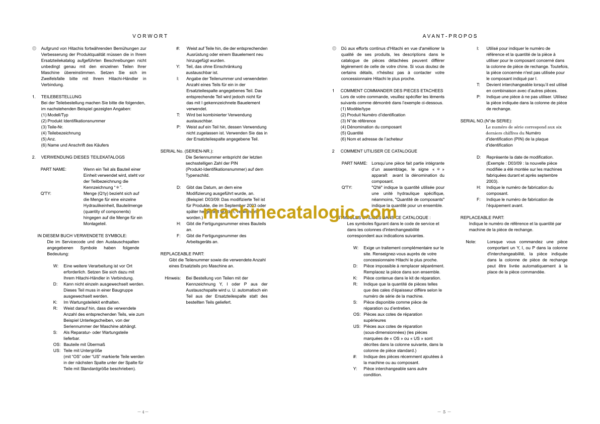 Hitachi ZC35C-5 35T-5 ZC50C-5 50T-5 Vibratory Roller Engine Parts Catalog (PTCJA0-EG1-2)