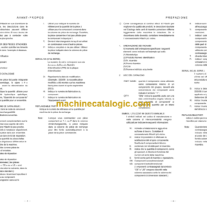 Hitachi ZV250PR-D Reversible Vibratory Plate Engine Parts Catalog