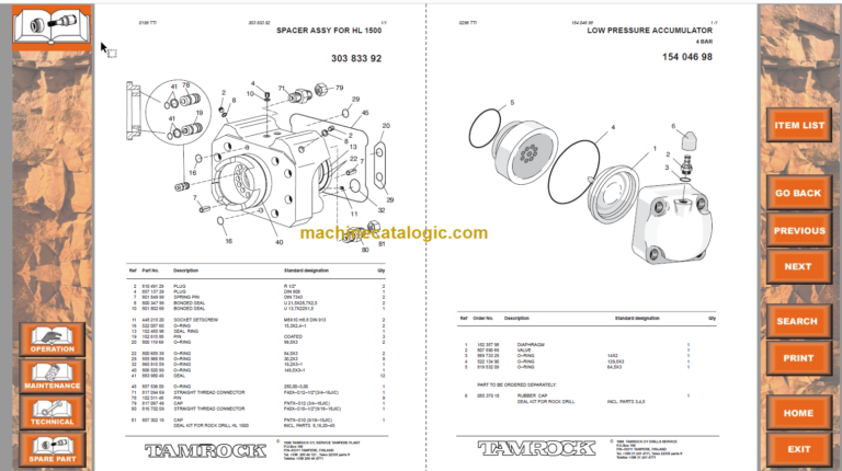 SOLO 7-15 F Parts Manual Serial No. 105A8493-1