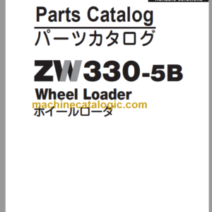 Hitachi ZW330-5B Wheel Loader Parts Catalog