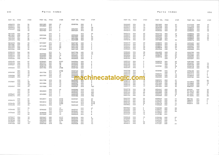 Hitachi KH180-3 Equipment Components Parts Catalog
