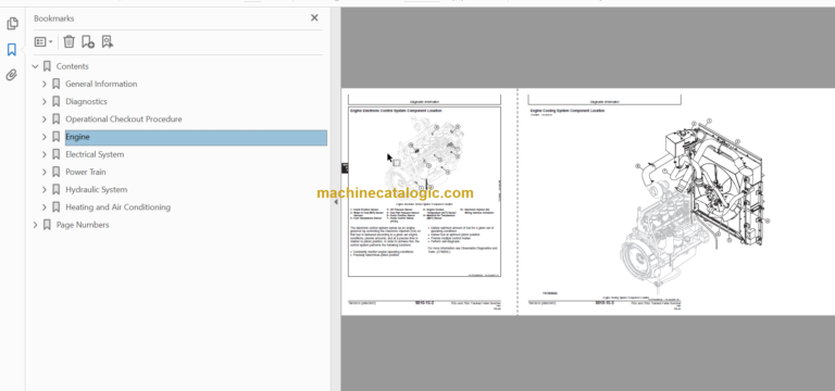 John Deere 753J and 759J Tracked Feller Buncher Operation and Test Technical Manual