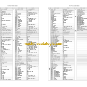 Hitachi ZW550-G Wheel Loader Parts Catalog