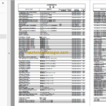 Hitachi ZW330-5B Wheel Loader Parts Catalog