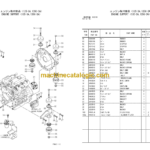 Hitachi CC135-3 CC135C-3 CC135-3A CC135C-3A Vibratory Roller Parts Catalog