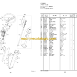 Hitachi ZC220P-6 Tired Roller (PTACA0-1-1) Parts Catalog
