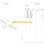 Hitachi Sumitomo SCX900HD-C Equipment Components Parts Catalog