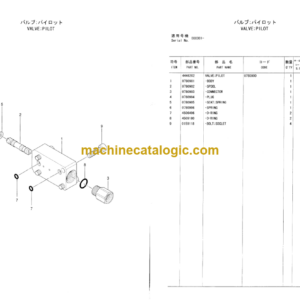 Hitachi Sumitomo SCX900HD-C Equipment Components Parts Catalog