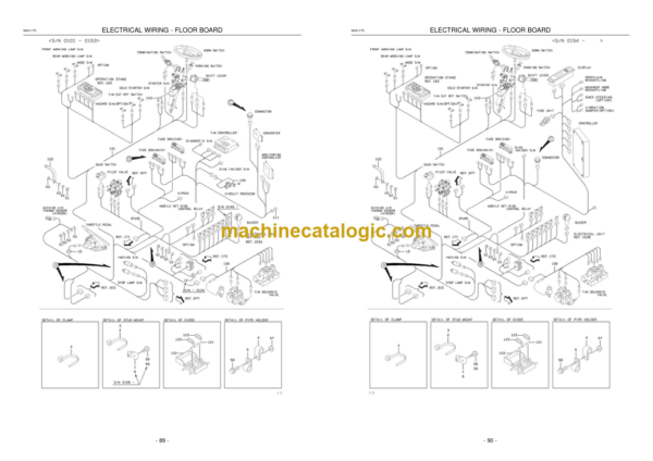 Hitachi ZW550-G Wheel Loader Parts Catalog