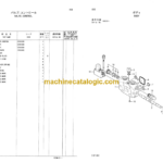 Hitachi Sumitomo SCX900HD-C Equipment Components Parts Catalog