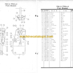 Hitachi KH300-70S Direct Coupled Type Pile Driver Parts Catalog